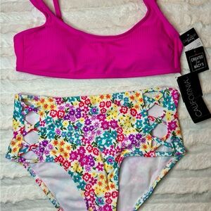 Colorful Floral Bikini Set